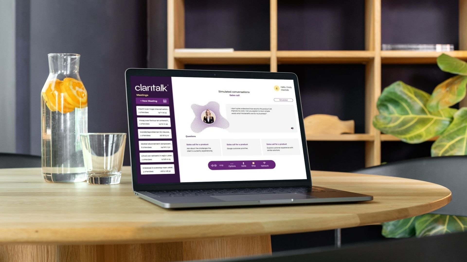 AI conversational intelligence claritalk