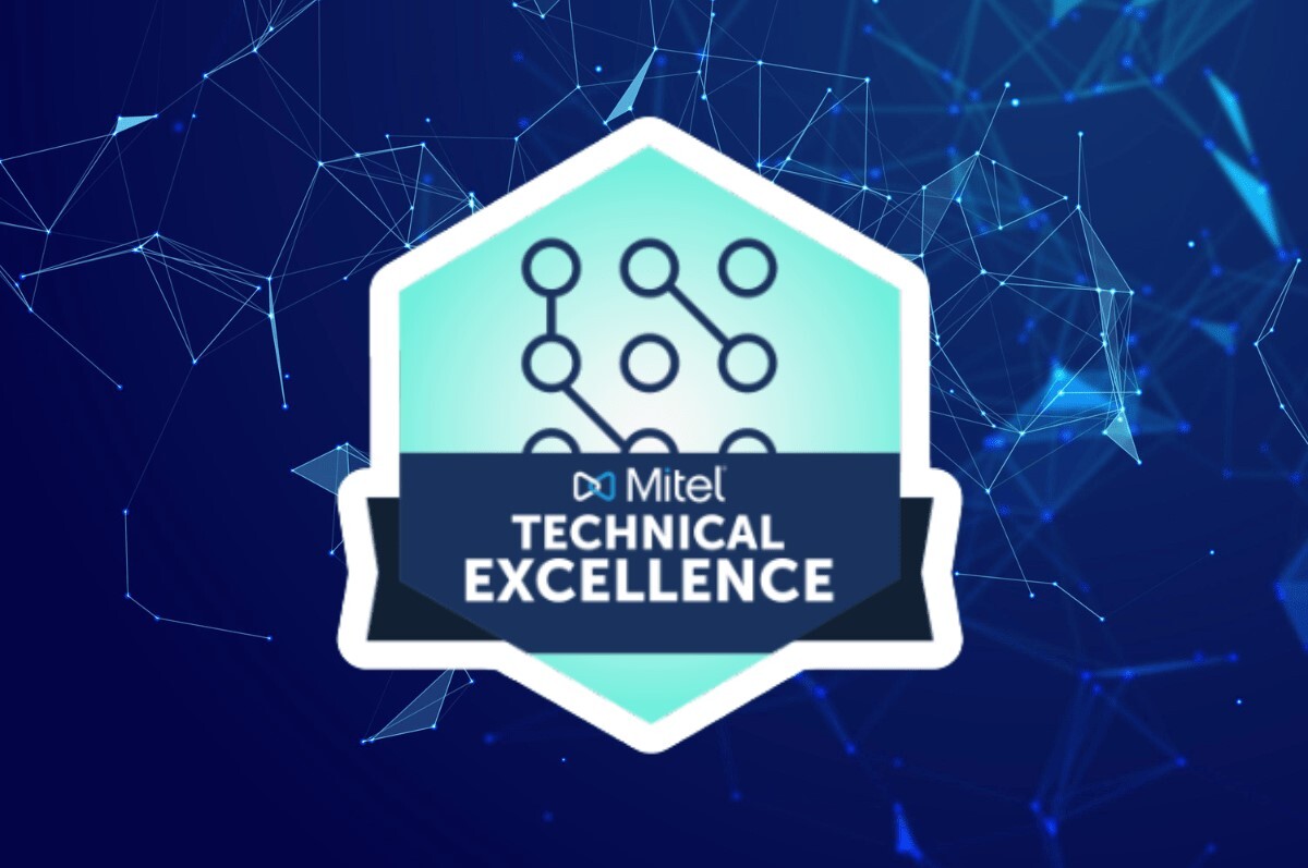 Mitel technical excellence badge 1